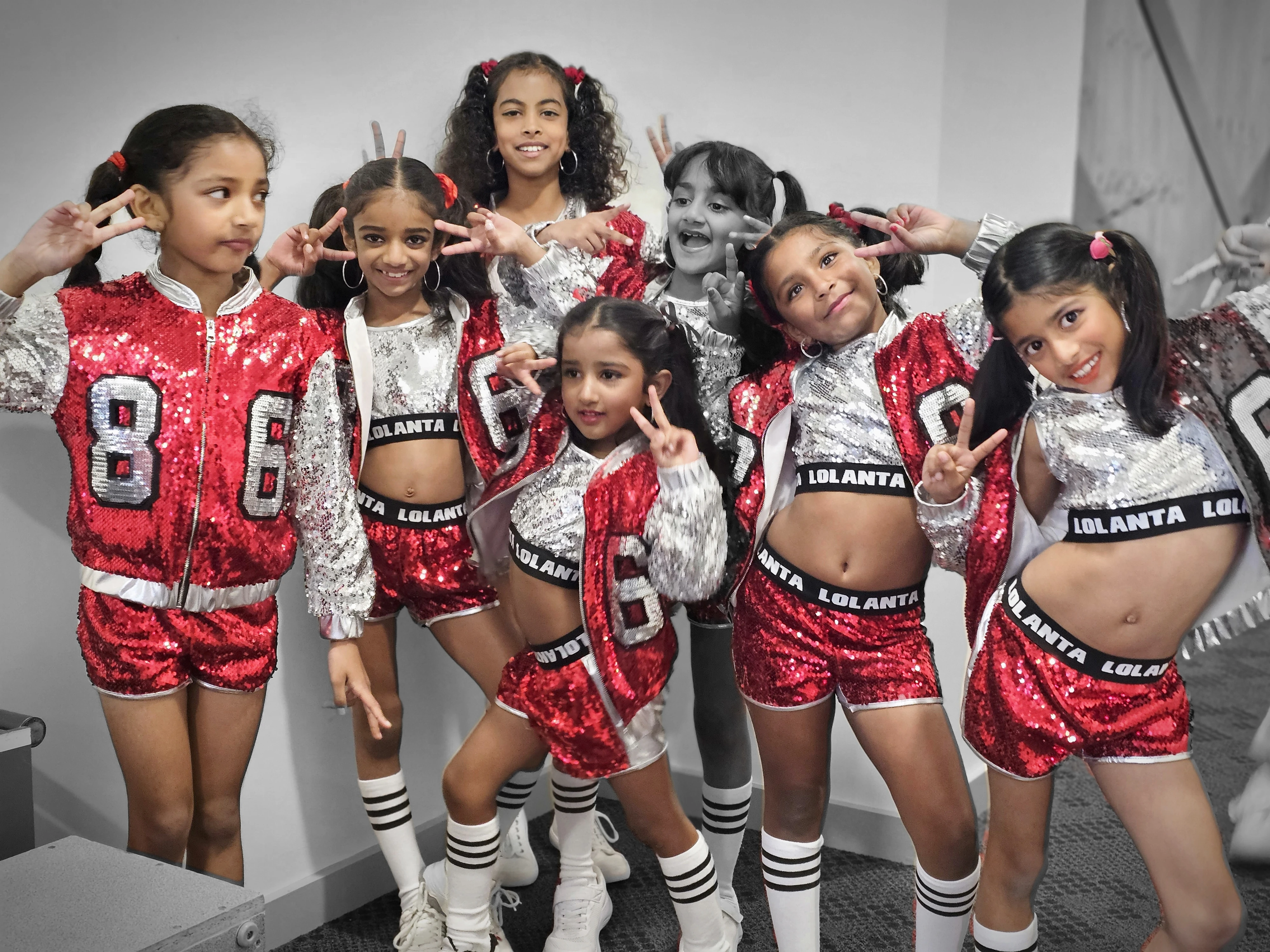 AGDC dancers backstage